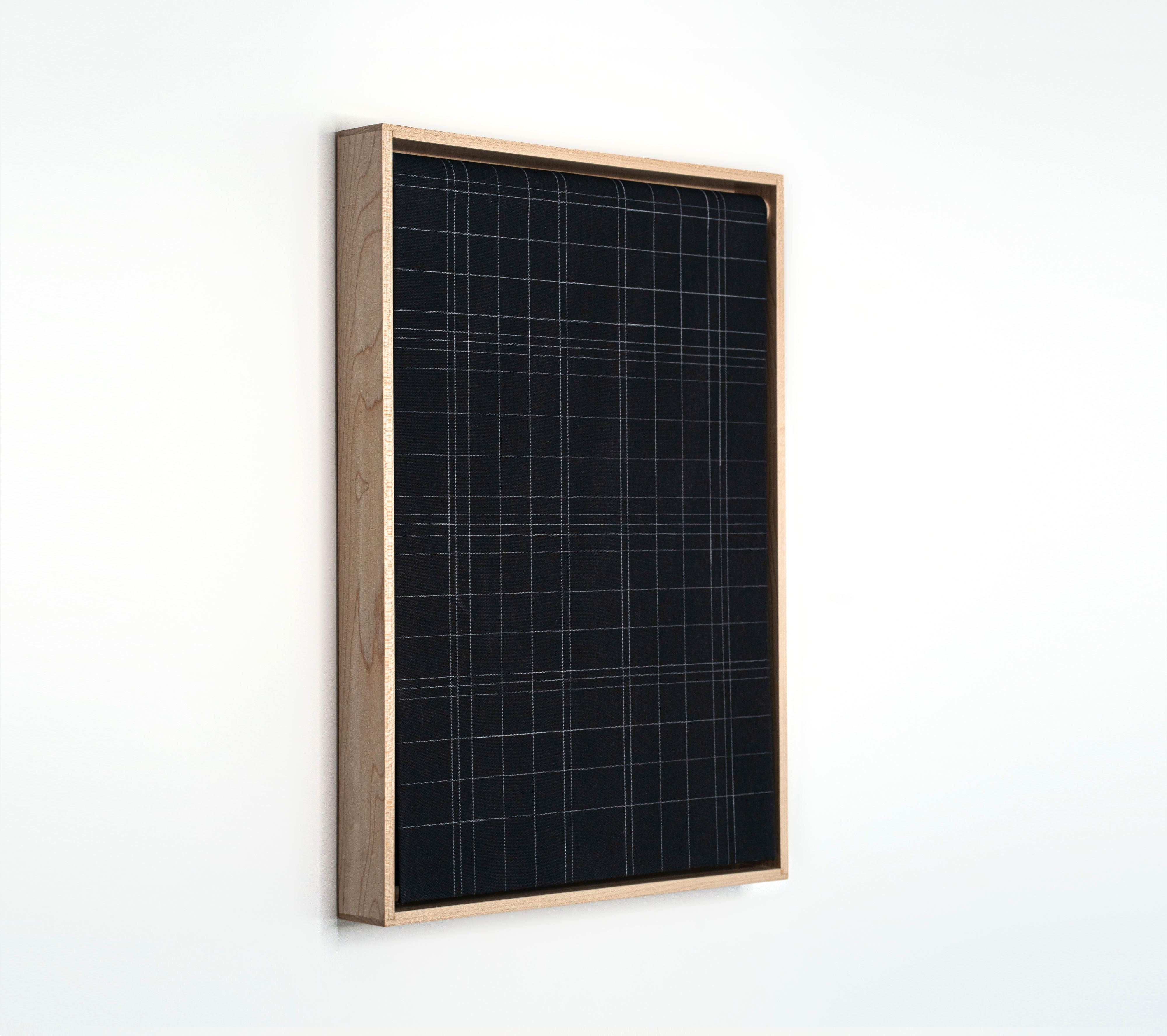 Large rod painting Black, 2023