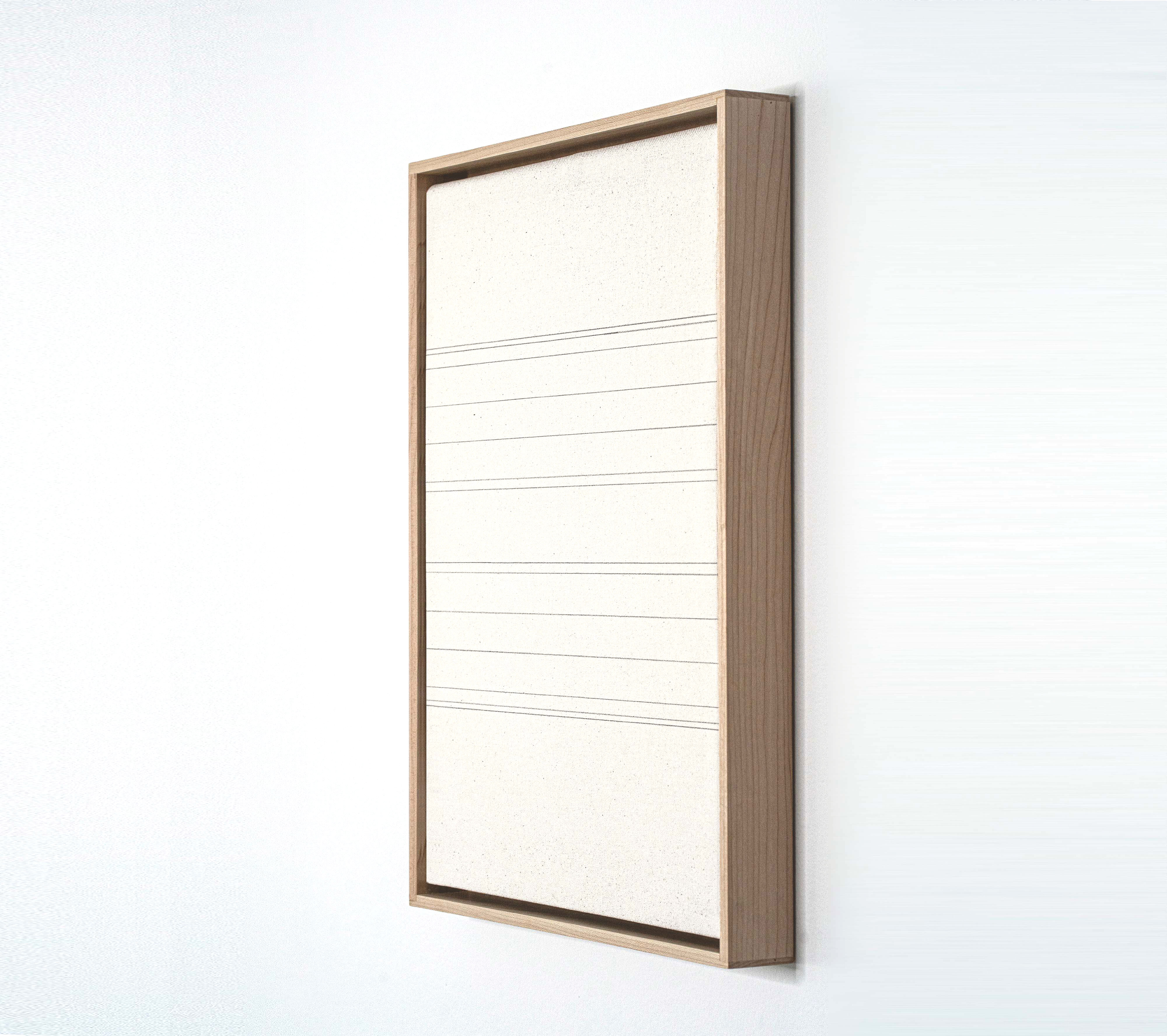 Large rod painting Natural, 2023